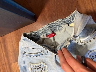 Jeans Y2K Baggy Donna Anni 2000