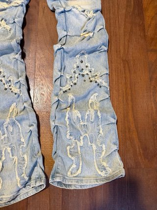 Jeans Y2K Baggy Donna Anni 2000