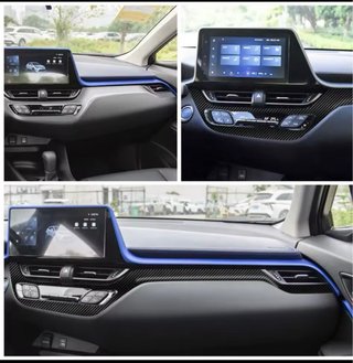 Embellecedores Toyota CHR Carbono