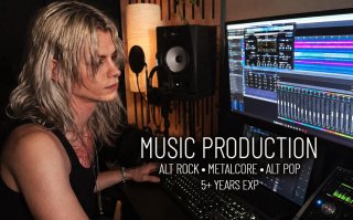 Producción musical (pop, alt pop, pop rock, metal)