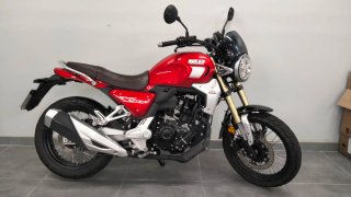 Motor Hispania XRT 125 Roja y Marrón