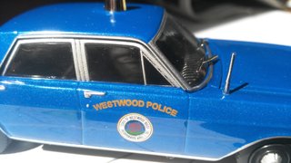 Coche miniatura Ford Galaxie 500 Westwood Police