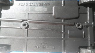 Coche miniatura Ford Galaxie 500 Westwood Police