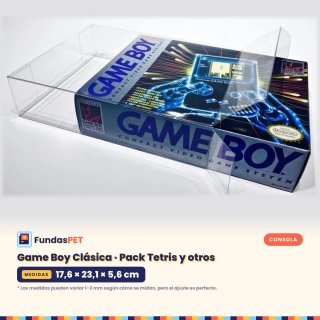 Funda Protectora PET Game Boy Clásica Pack Tetris