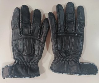 Guantes de Moto MTech Cuero Negros ( Nuevos )