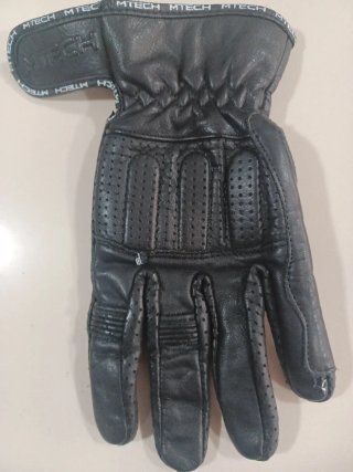 Guantes de Moto MTech Cuero Negros ( Nuevos )