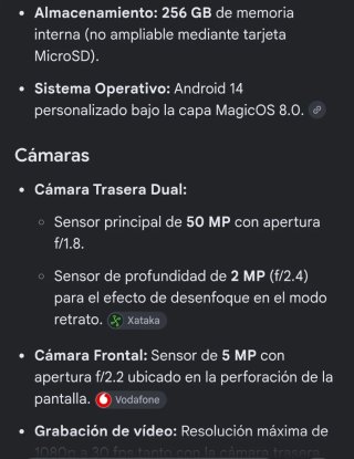 Honor 200 Smart 5G Negro