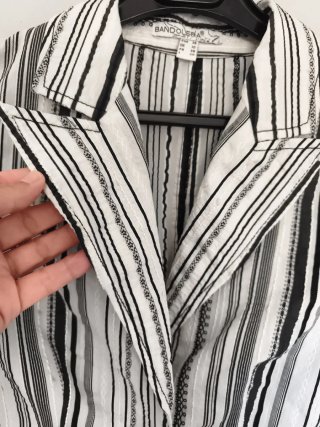 Blazer Bandolera rayas talla 38  vintage