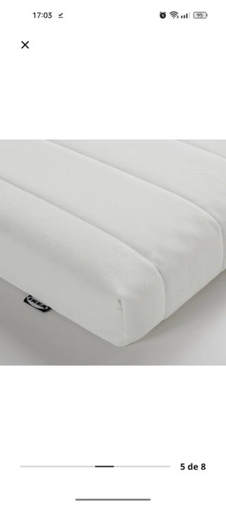 Colchón IKEA ÅFJÄLL 140x200 cm