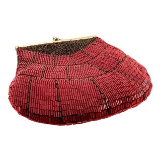 Bolso de mano vintage con cierre de boquilla