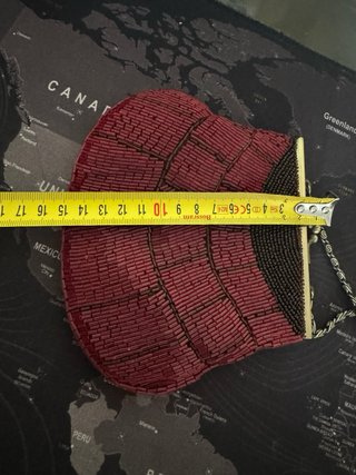 Bolso de mano vintage con cierre de boquilla