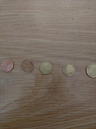 Pak 7 monedas valiosas variadas