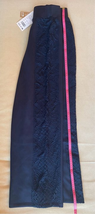 Pantalón deportivo Anna Field azul con encaje