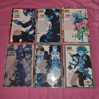 Blue Exorcist tomos 1 al 6
