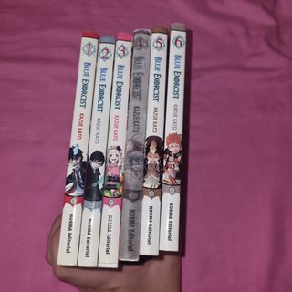 Blue Exorcist tomos 1 al 6