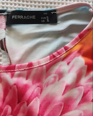 Blusa Ferrache floral tamanho único