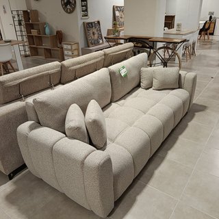 Sofá Cama Beige 235cm