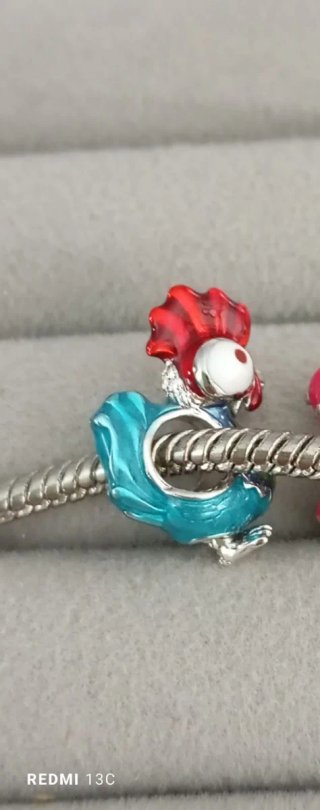 Charm Heihei nuevo plata