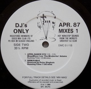 Vinilo April 87 - Mixes 1 [DMC]