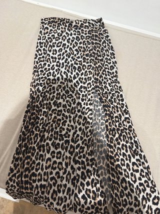 Falda Leopardo H&M Talla 32