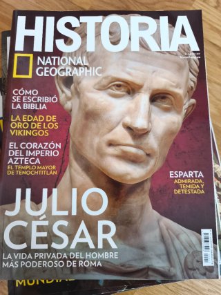 Revistas de National Geographic y muyHistoria