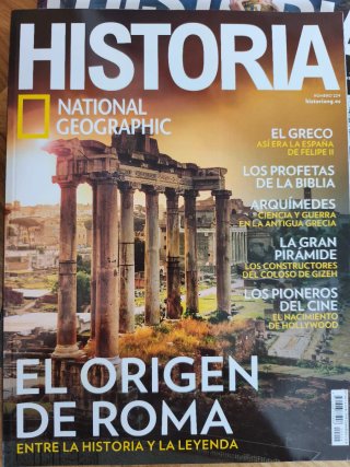 Revistas de National Geographic y muyHistoria
