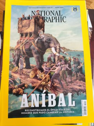 Revistas de National Geographic y muyHistoria