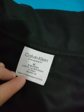 Pijama Calvin Klein Hombre Negro