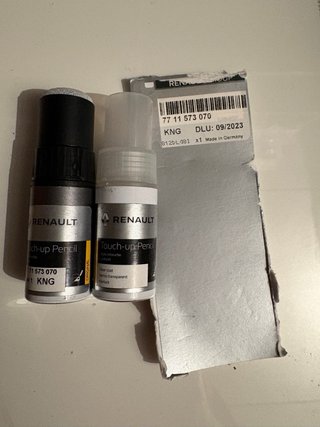 Pincel retoque Renault Gris Casipea Captur 2