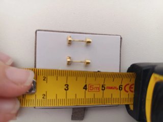 Pendientes oro 18k bebé El Corte Inglés
