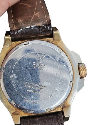 Reloj Guess Pulsera Dorado y Marrón