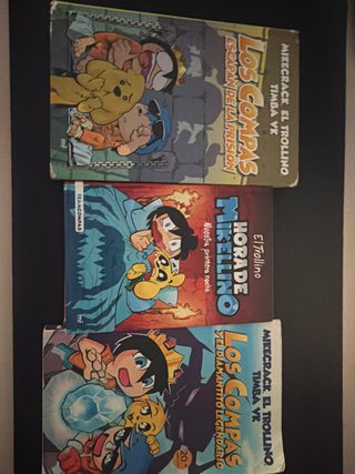 Pack 3 libros de los compas