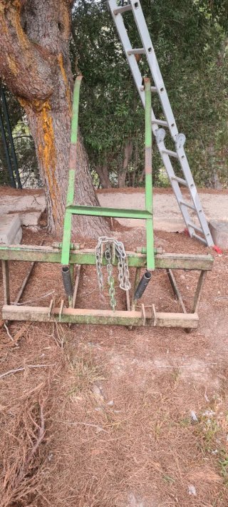 Saca leña para tractor