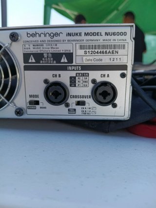 Pack DJ Behringer Amplificador Ecualizador
