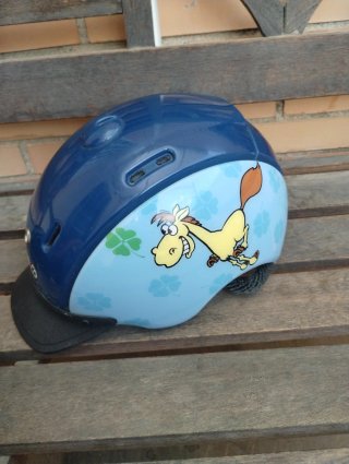 Casco y chaleco equitación infantil
