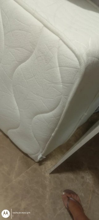 Dos colchones de tela