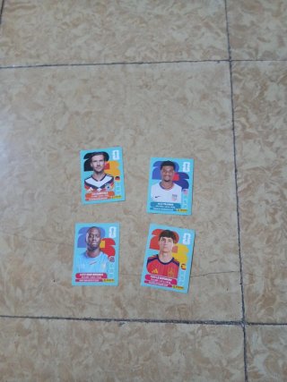 Cromos Mundial 2026 - 24 cartas