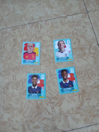 Cromos Mundial 2026 - 24 cartas