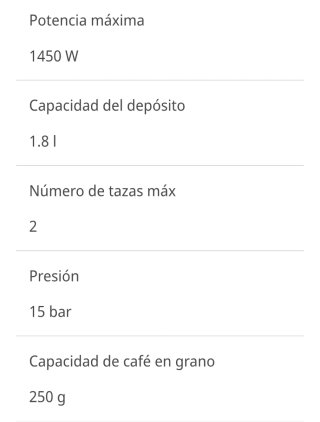 Cafetera DeLonghi Magnífica S Automática
