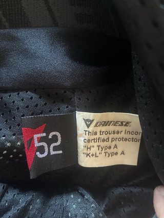 Mono de moto Dainese cuero talla 52