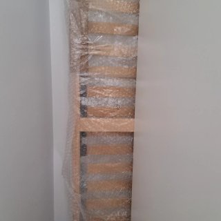 Estructura Cama IKEA VIHALS Blanca 90x200 ycolchon