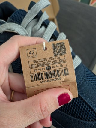Deportivas Alvaro Moreno Azul/Gris Talla 42