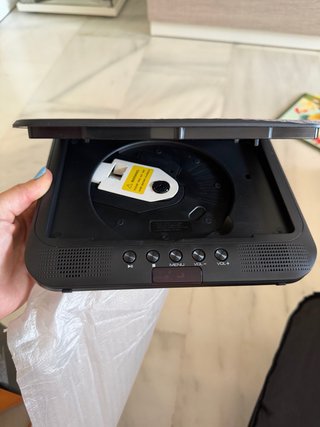 Reproductor DVD Portátil con doble pantalla AIRIS