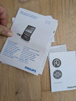 Philips DS1200/12 Altavoz Dock iPod/iPhone