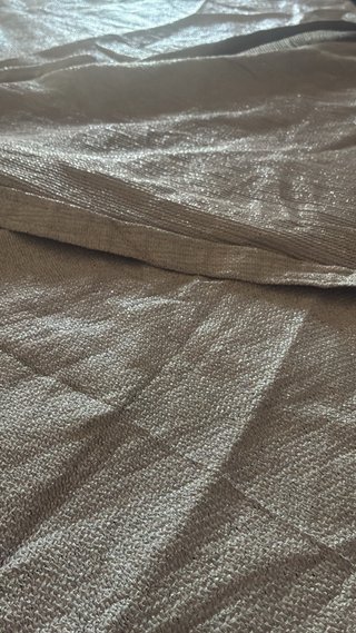 Toldo de ocultación gris poliéster
