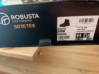 Botas seguridad Robusta Gore-Tex talla 44.