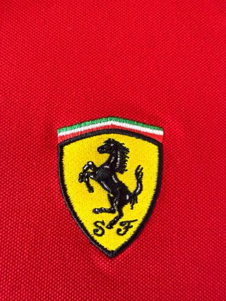 Polo Ferrari Uomo Rossa Tg. M
