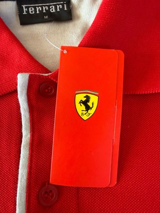 Polo Ferrari Uomo Rossa Tg. M