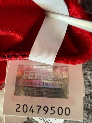 Polo Ferrari Uomo Rossa Tg. M