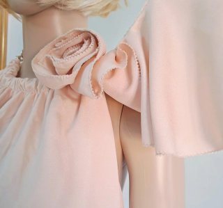 Top Elisabetta Franchi rosa tenue